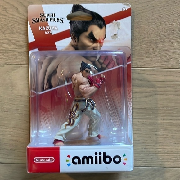 Nintendo Amiibo Kazuya Super Smash Bros. Nintendo switch tekken Figure - in hand - Picture 1 of 4